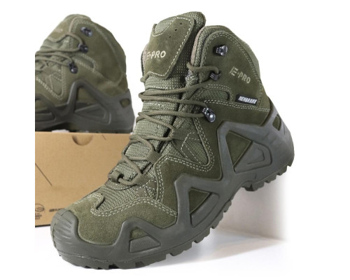 Мужские ботинки E-PRO Special Mid KEVLAR арт.102 (range green)