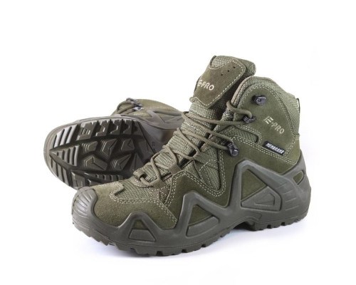 Мужские ботинки E-PRO Special Mid KEVLAR арт.102 (range green)