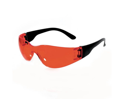 Очки защитные открытые РИМ (тип Классик Тим) красные