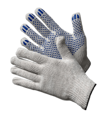 Перчатки ХБ с ПВХ 7,5/7