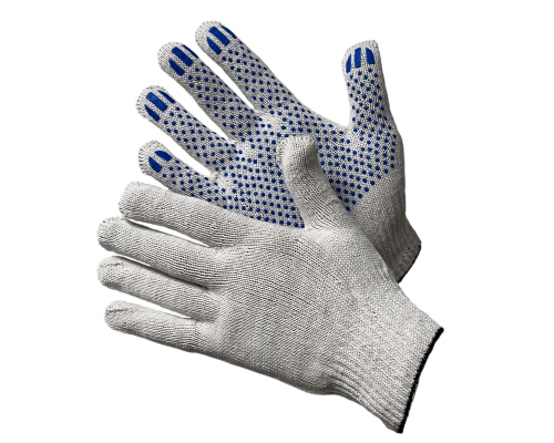 Перчатки ХБ с ПВХ 7,5/7