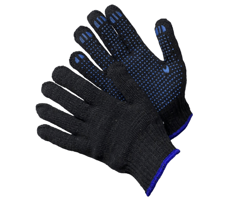 Перчатки ХБ с ПВХ 7,5/6