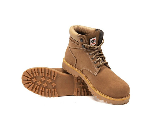 Ботинки высокие “KS-SAFETY” арт. 110 коричневые