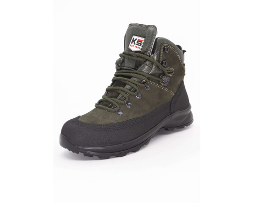 Ботинки высокие «KS-SAFETY» арт. 161 зеленые