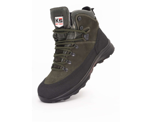 Ботинки высокие «KS-SAFETY» арт. 161 зеленые
