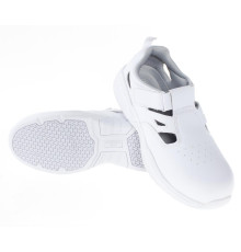 Туфли с перфорацией (сандалии) White GRIP PROTECTION c поликарбонатным подноском (арт.19143)